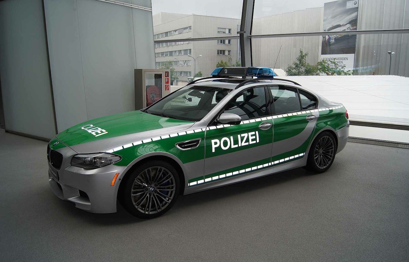Bmw polizei m5 #2
