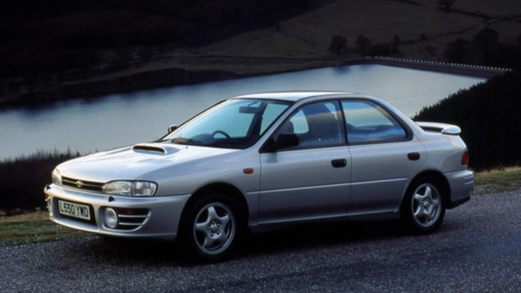 desportivos anos 90 subaru wrx