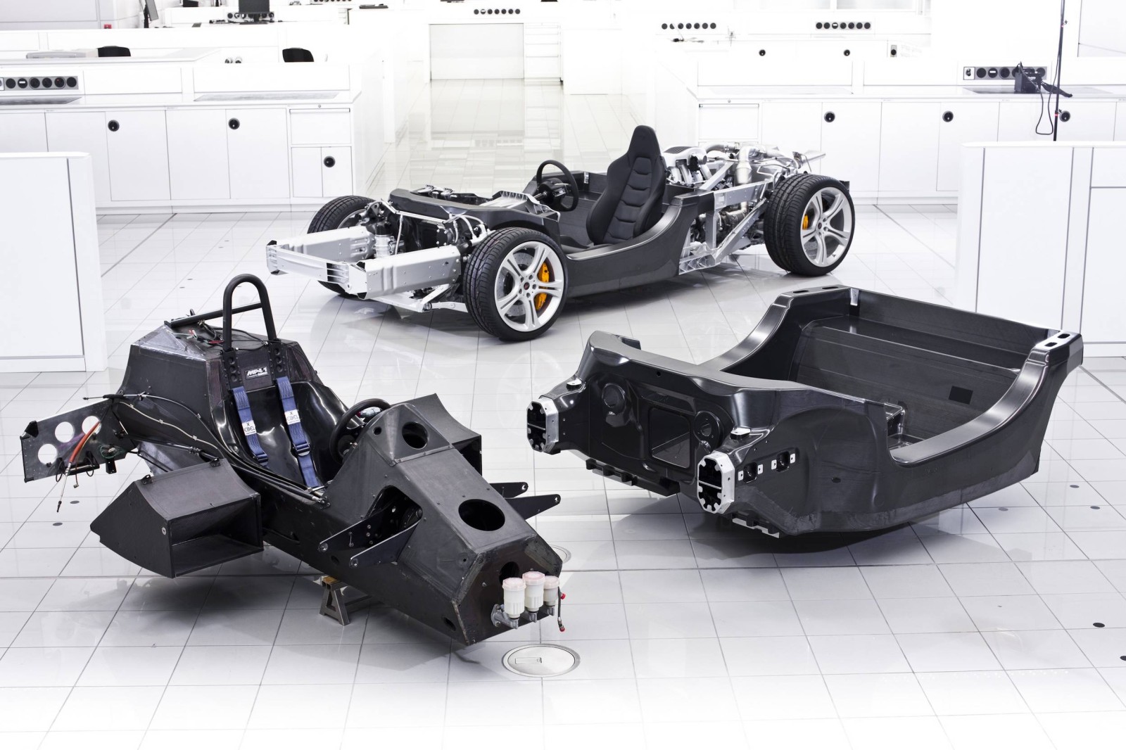 McLaren Monocoque Carbono