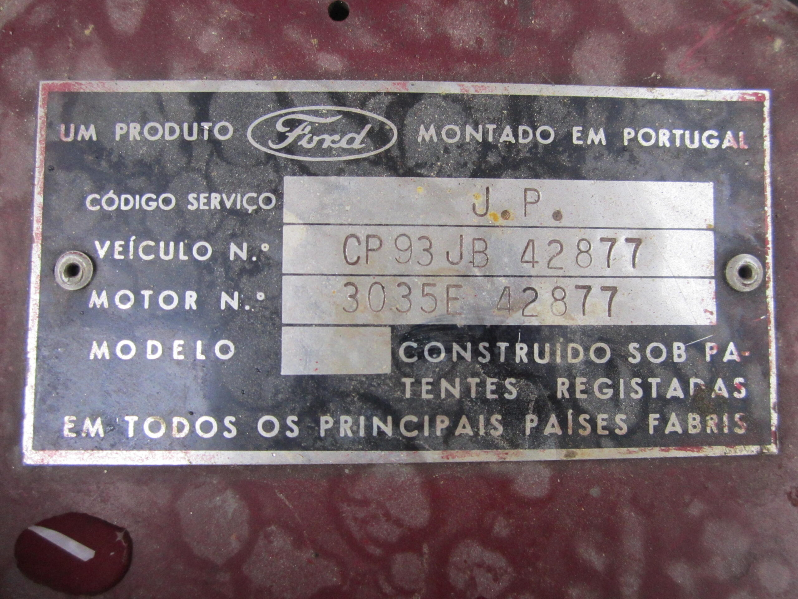 Ford Cortina Ford Cortina MK2 1300 Deluxe 1969