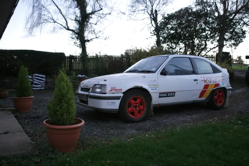 Opel Astra GTE 2.0 8V Rally-car