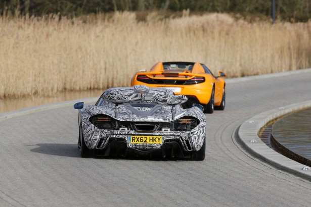 McLaren P1 Jenson Button