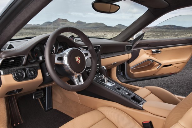 911 Turbo S Coupé: Interieur