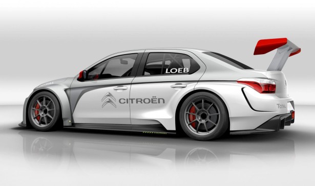 Citröen C-Elysée WTCC foi revelado antes do Salão de Frankfurt