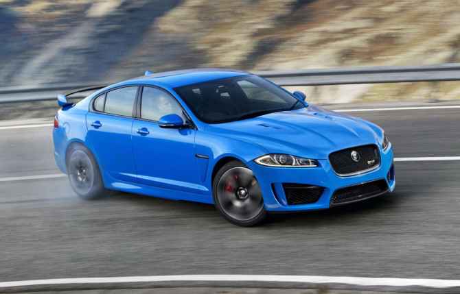 Jaguar XFR-S Drift