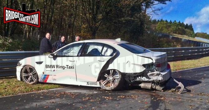 BMW M5 ring taxi