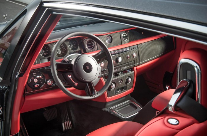 Interior do Rolls Royce Phantom Bespoke Chicane Coupe