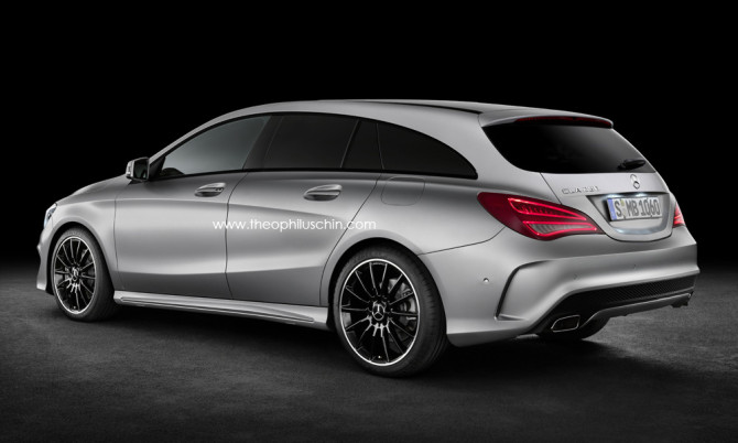 Mercedes CLA Shooting Brake virá em 2015