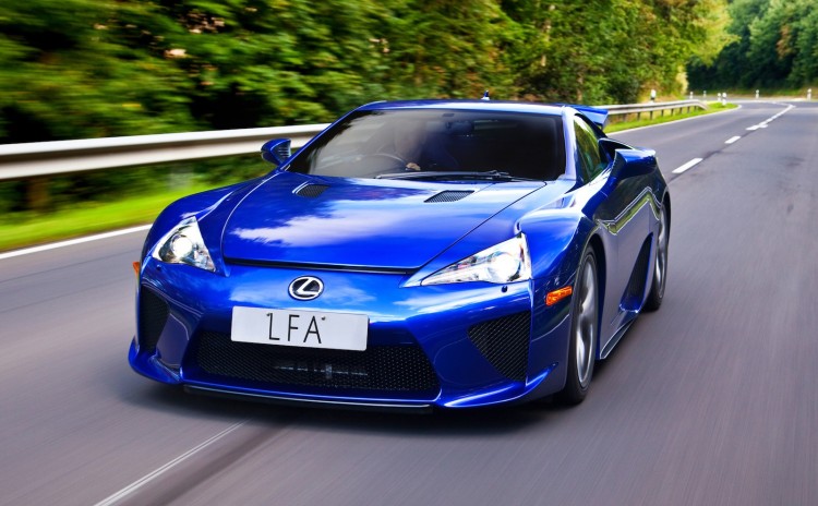 Lexus LFA supercar (overseas model shown)