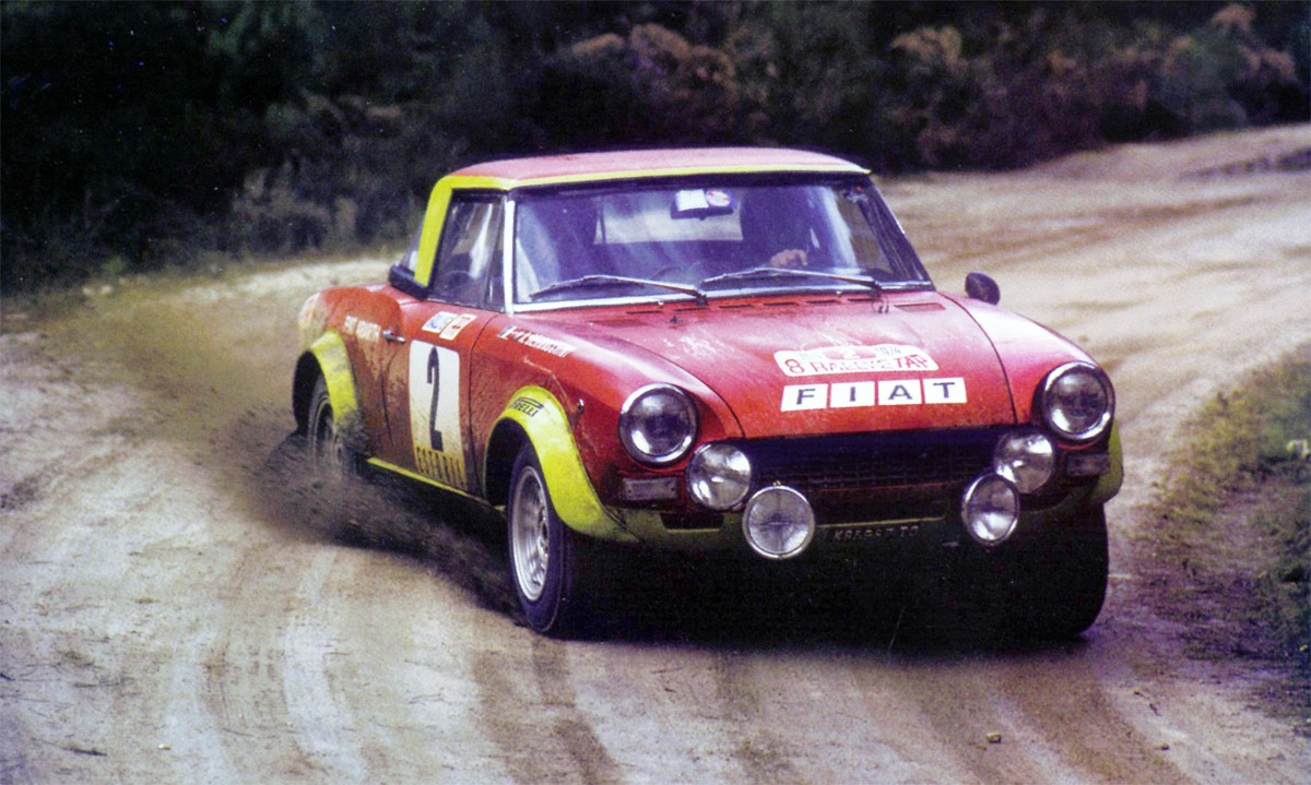 1974 – Fiat 124 Spider Abarth Rally – Rafaelle Pinto