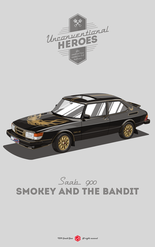 Saab 900, Smokey and the Bandit