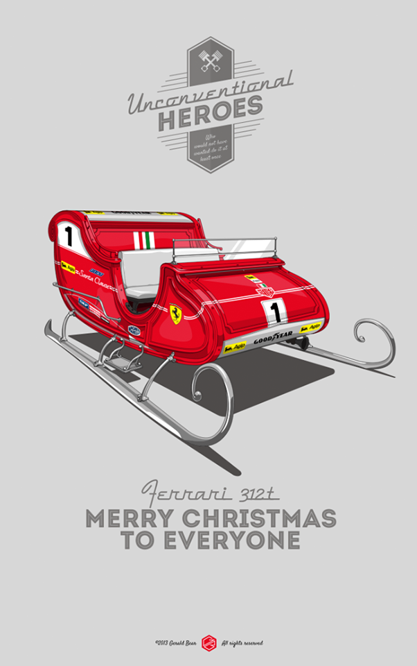 Ferrari 312T, Trenó do Pai Natal