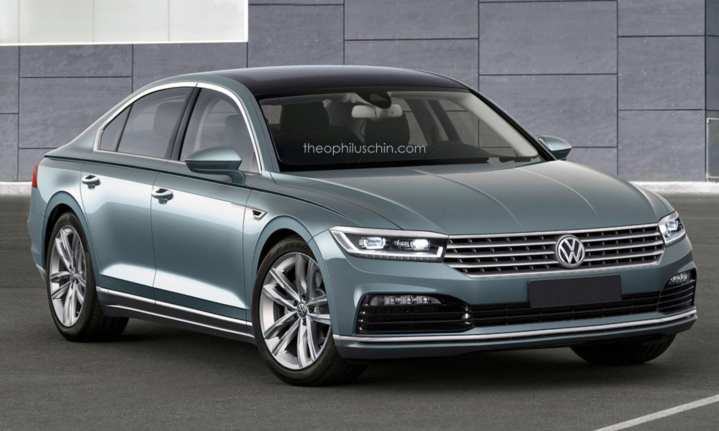 Volkswagen Phaeton será assim o novo portaestandarte da