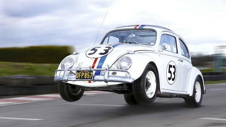 Herbie a fazer cavalinho