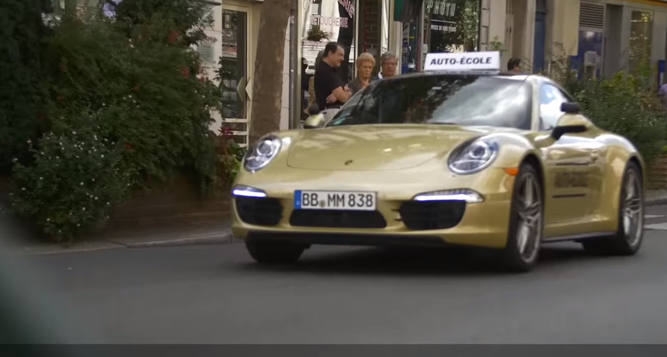 Exame de condução num Porsche 911 brilhante! Exame de condução num Porsche 911 brilhante!