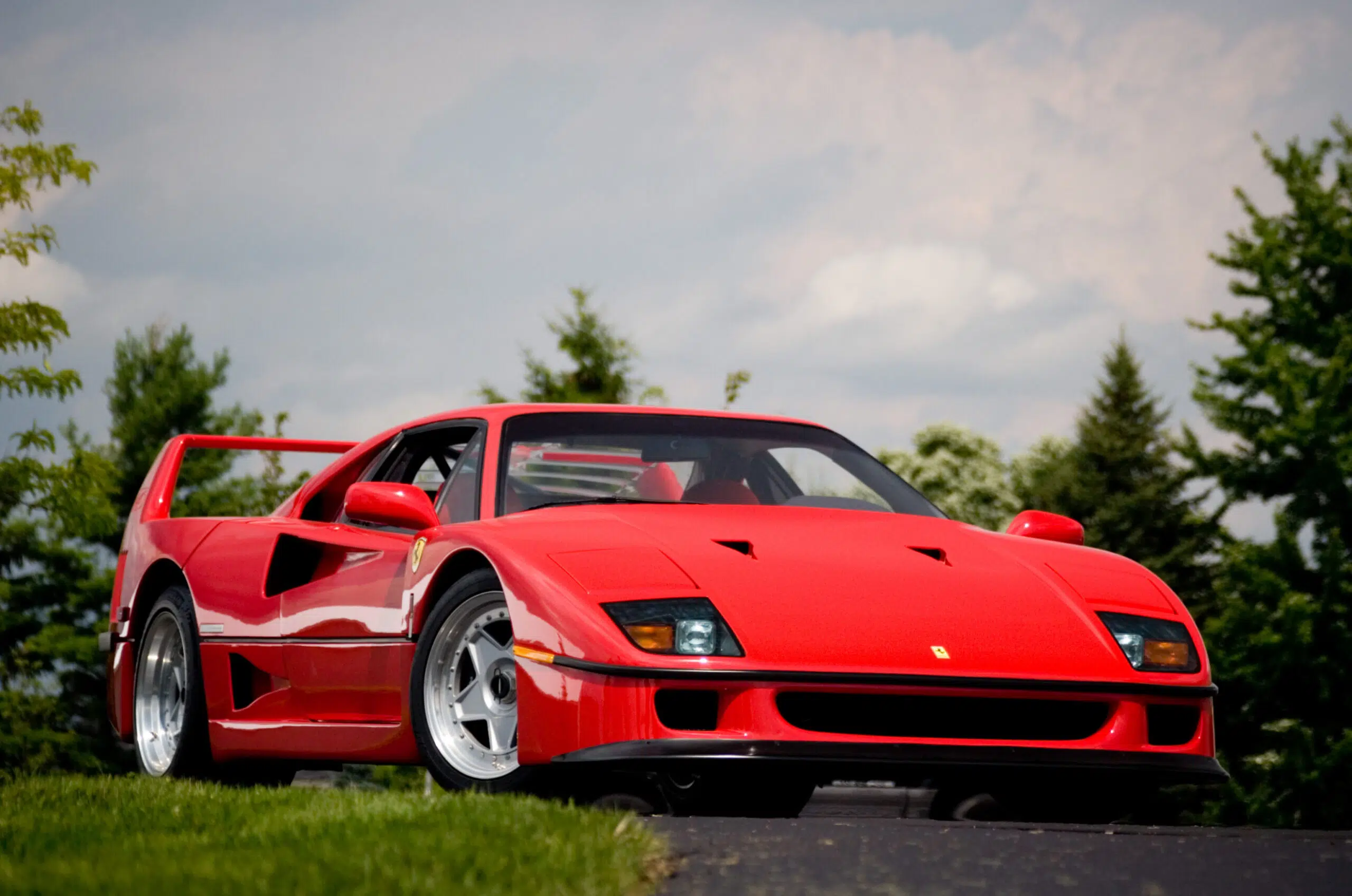 Ferrari F40 frente 3/4