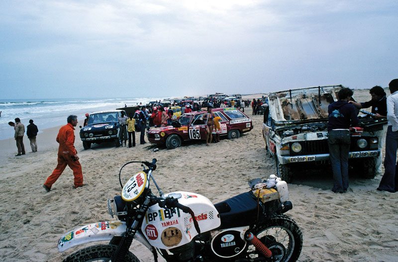 Chegada ao Lago Rosa, Senegal, em 1979