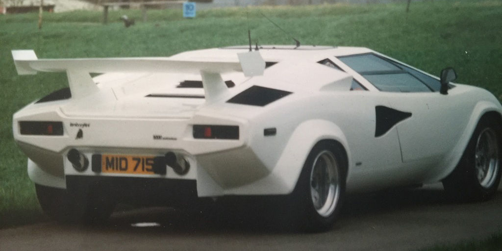 Lamborghini Countach anfíbio