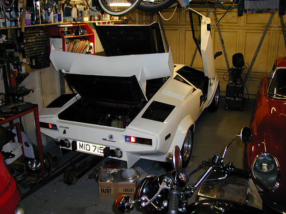 Lamborghini Countach anfíbio