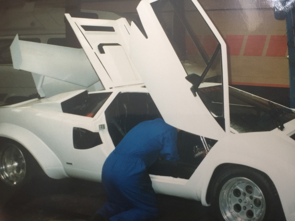 Lamborghini Countach anfíbio