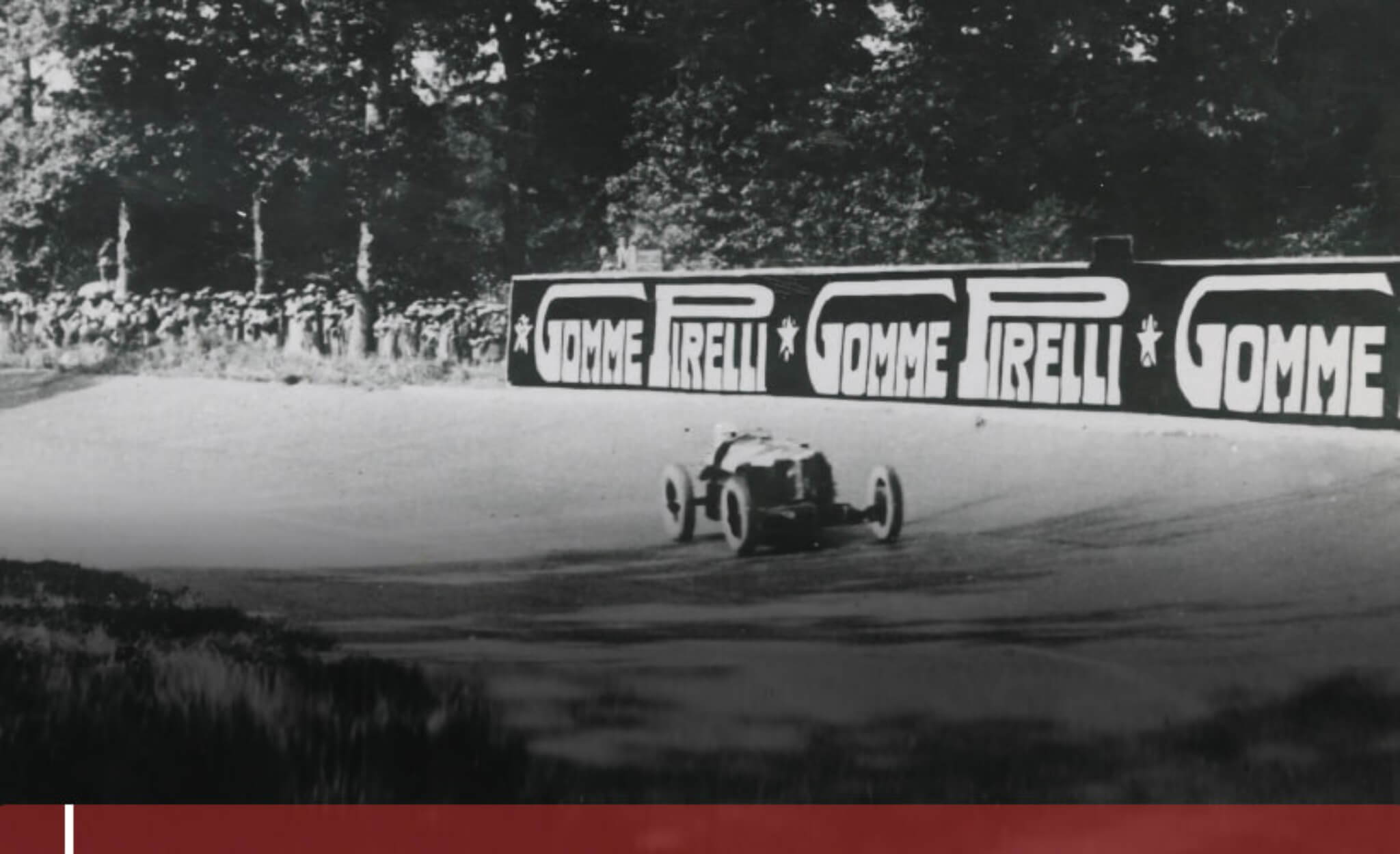 Publicidade do Alfa Romeo P2 depois de ter triunfado no Campeonato do Mundo Automóvel