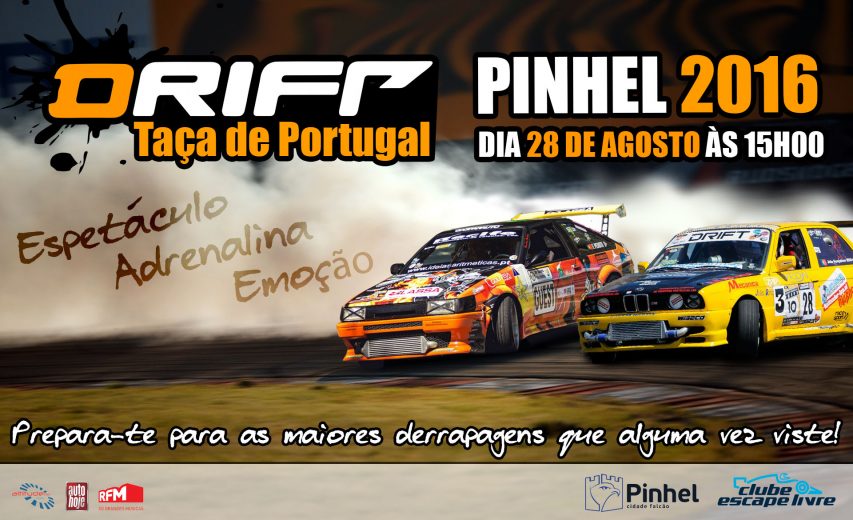 Tens coragem para andar à pendura num carro de drift?