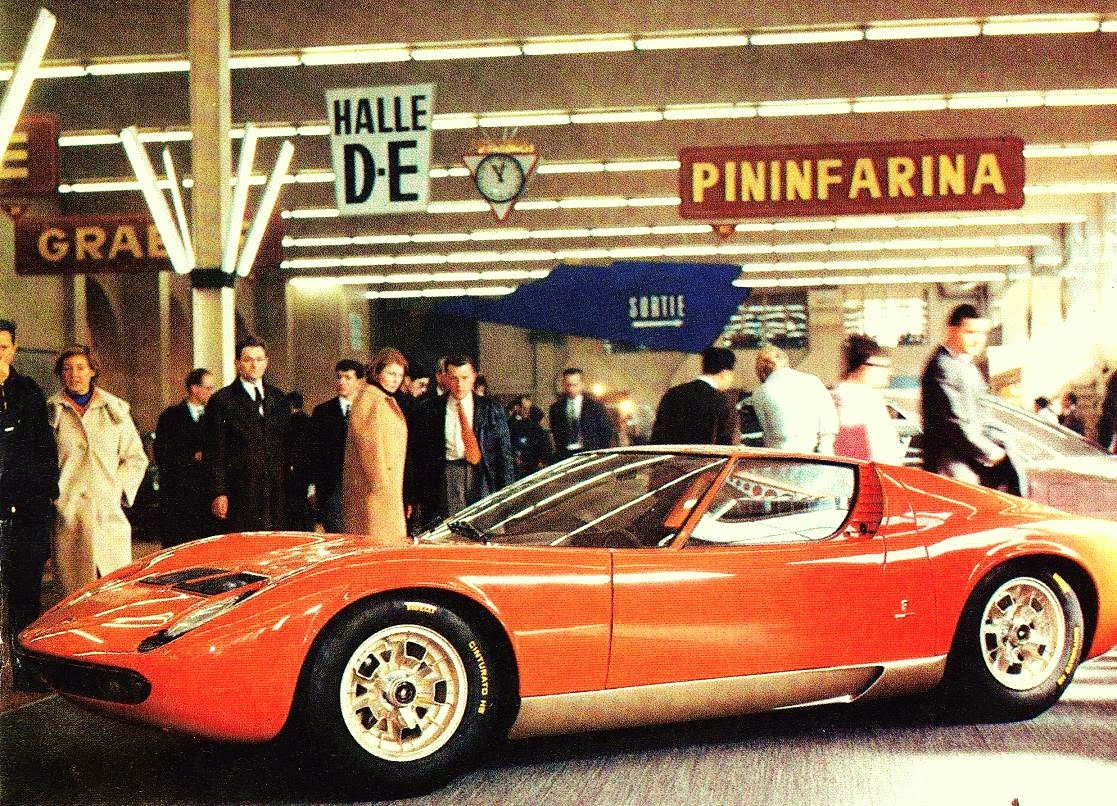 Lamborghini Miura no Salão de Genebra