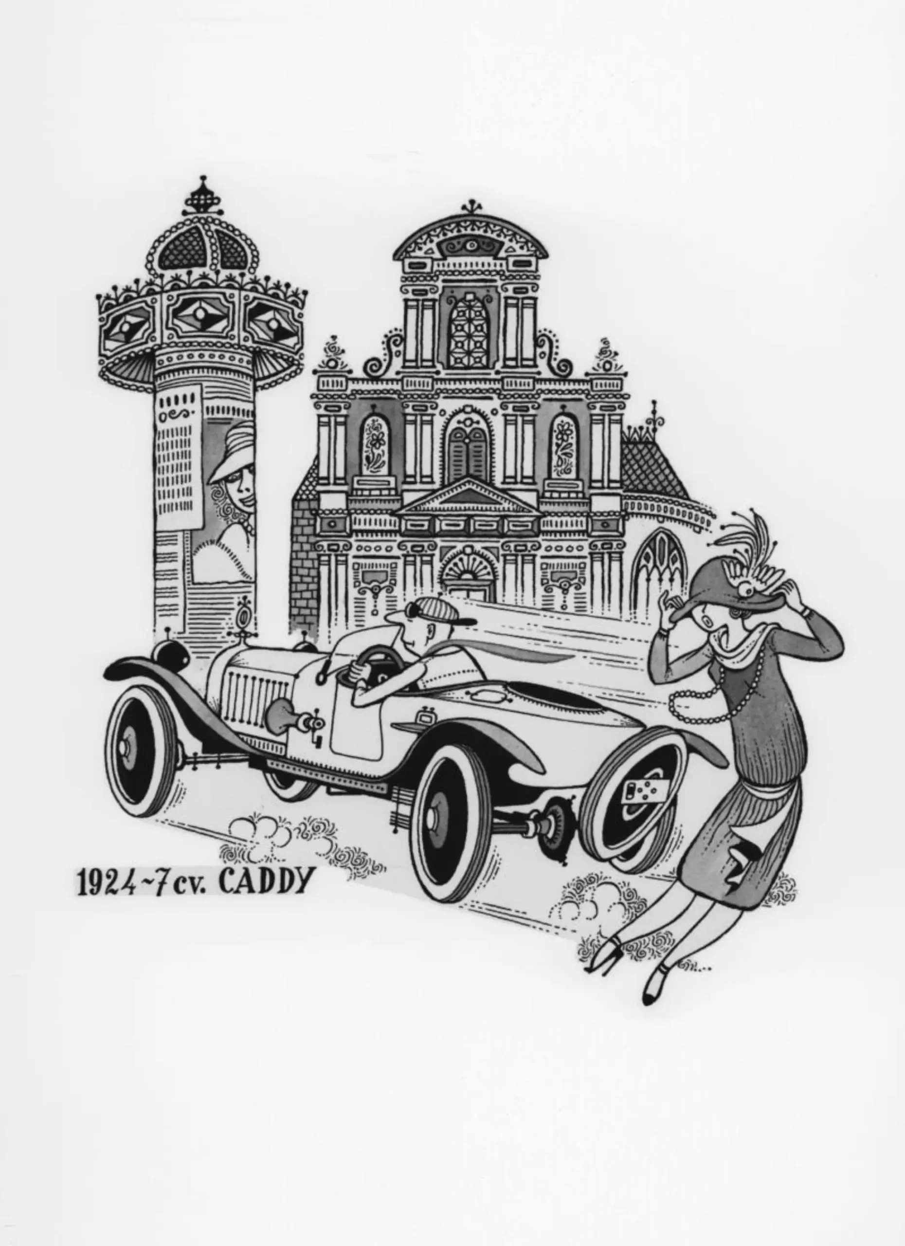 Publicidade Citroën Caddy (1924)