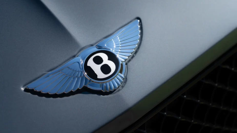 Winged B no Bentley Continental GT