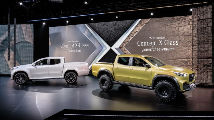 Mercedes-Benz Pickup – Das Konzept; Mercedes-Benz Pickup – The Concept