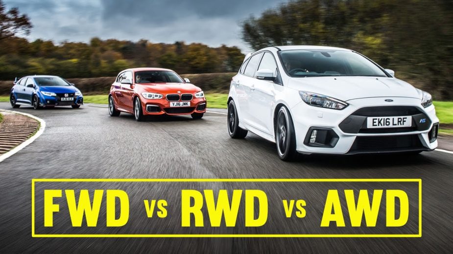 FWD vs RWD vs AWD