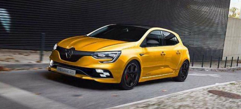 Renault Megane RS - projecção