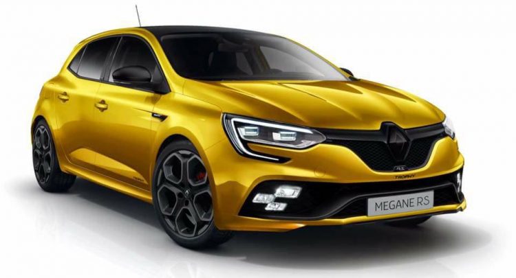 renault megane rs - projecção