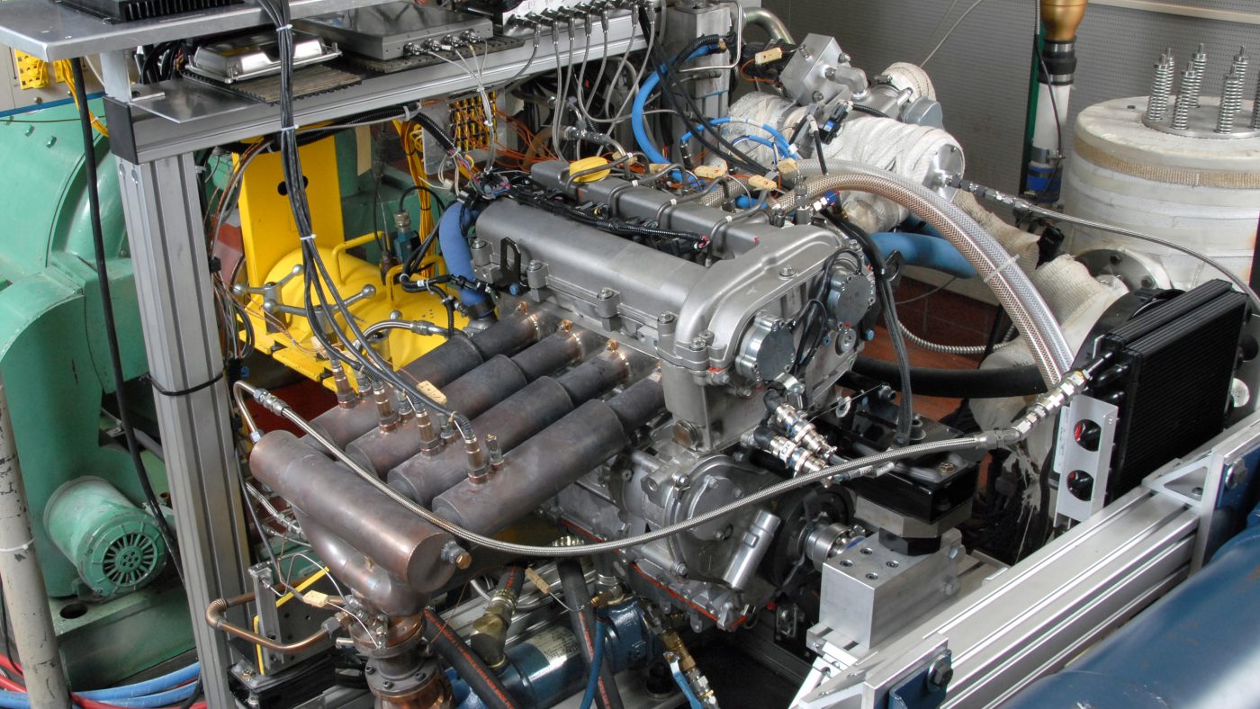 General Motors prototype HCCI motor com múltiplos cilindros