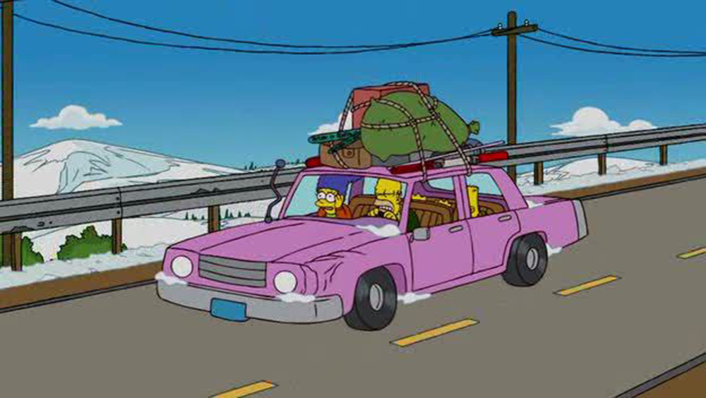Carro de Homer Simpson revelado 28 anos depois