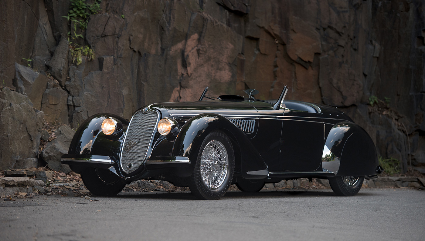 1939 alfa romeo 8c 2900b Lungo Spider