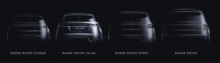 2017 Range Rover Velar posicionamento na gama Range Rover