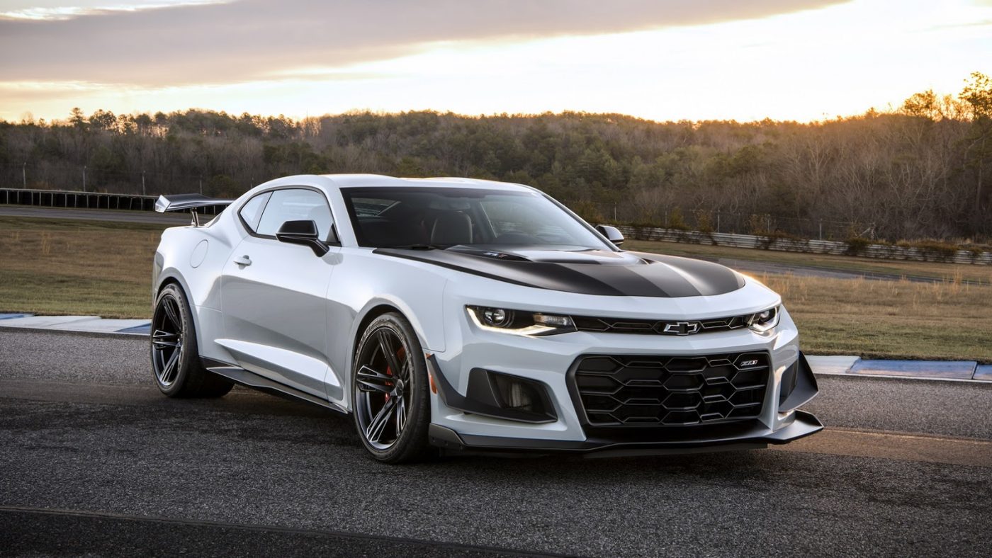 2018 Chevrolet Camaro ZL1 1LE - frente 3/4