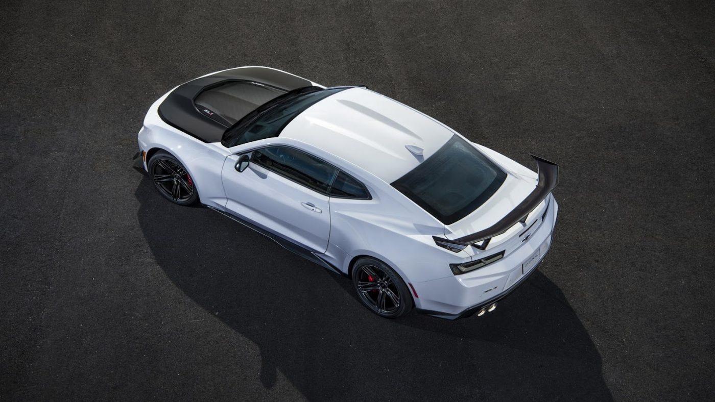 2018 Chevrolet Camaro ZL1 1LE - topo