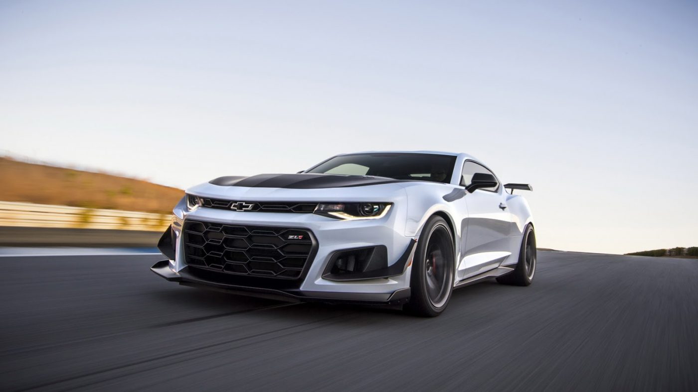 2018 Chevrolet Camaro ZL1 1LE - frente 3/4