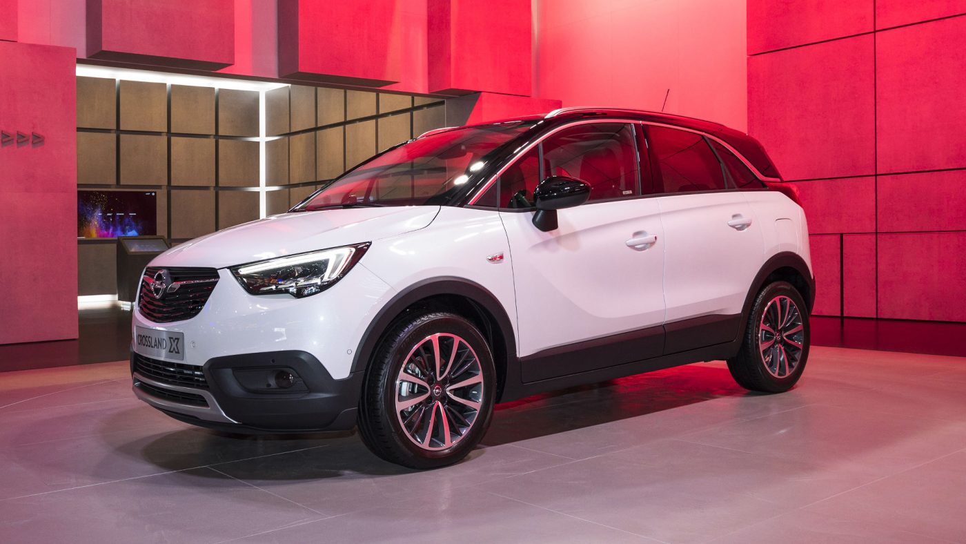 2017 Opel Crossland X em Genebra