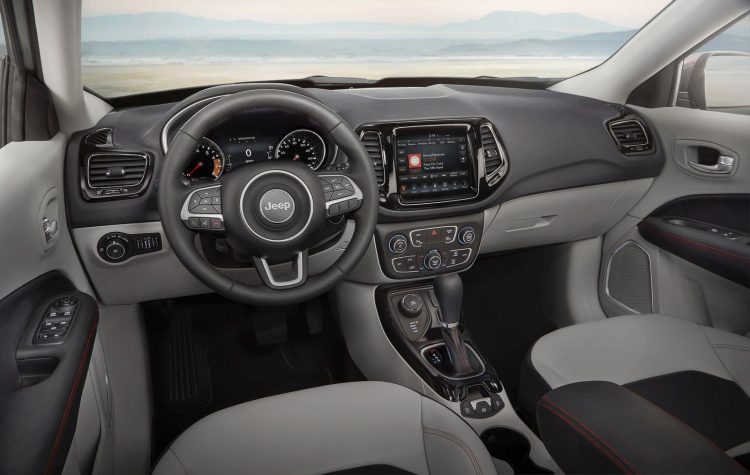 2017 Jeep Compass interior