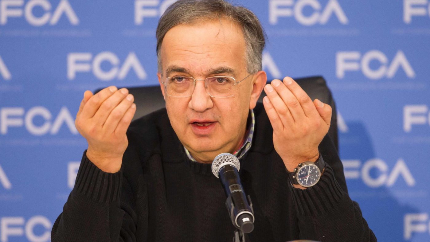 Sergio Marchionne em Genebra 2017