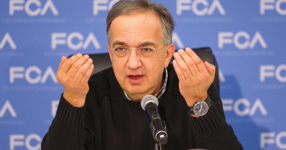 Sergio Marchionne em Genebra 2017