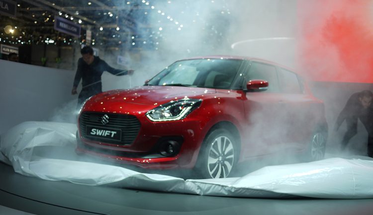 2017 Suzuki Swift em Genebra