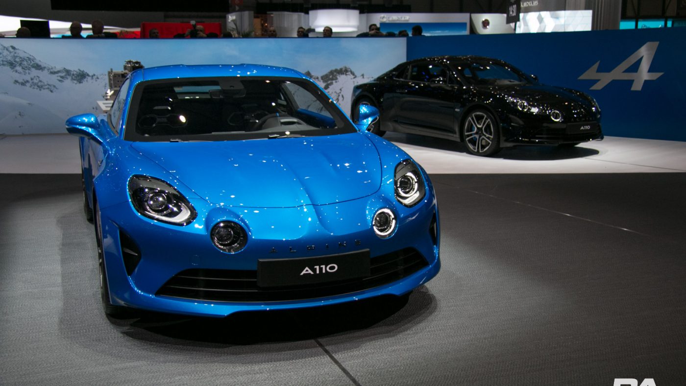 2017 Alpine A110 em Genebra