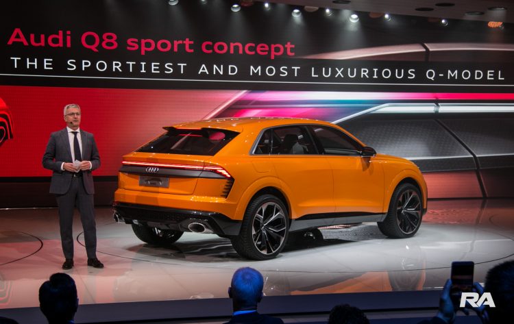 2017 Audi Q8 Sport concept em Genebra