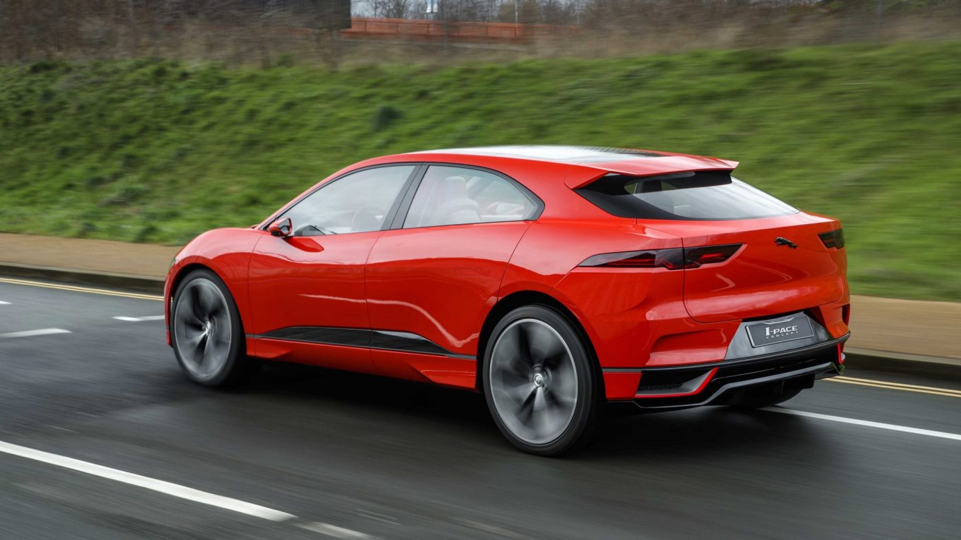 2017 Jaguar I-Pace elétricos