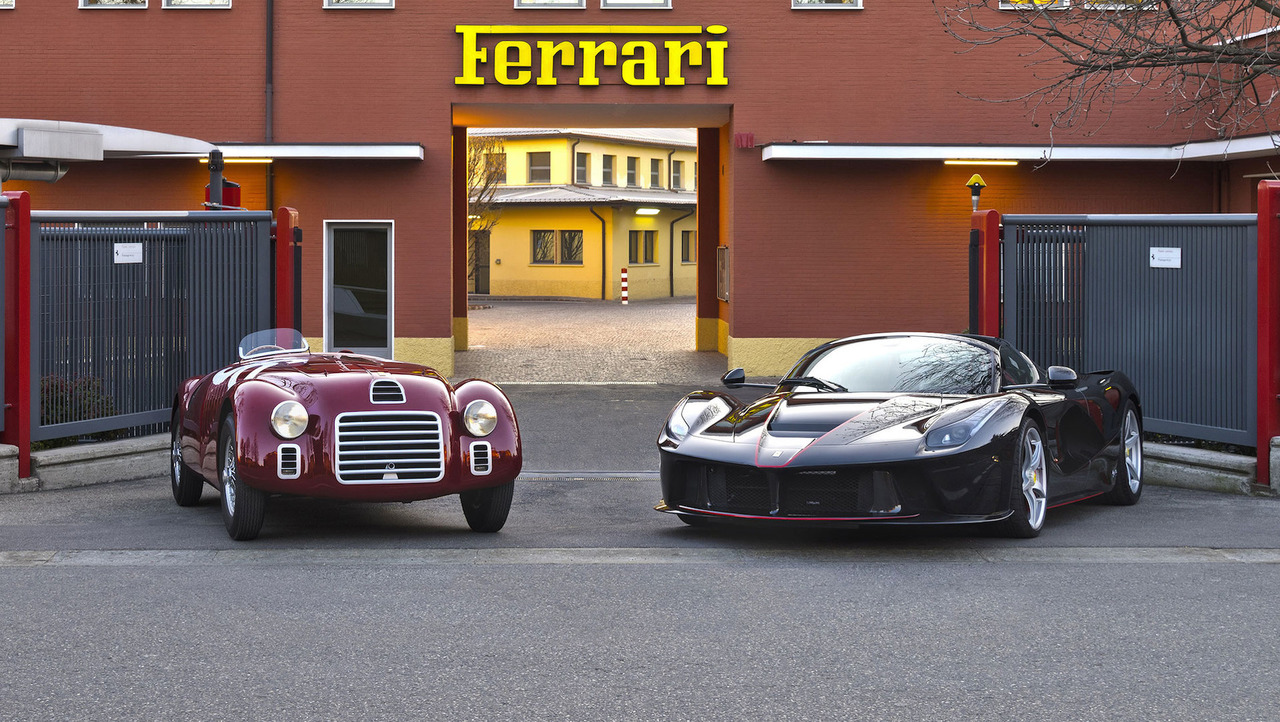 Ferrari 70º aniversário - Ferrari 125 S e Ferrari LaFerrari
