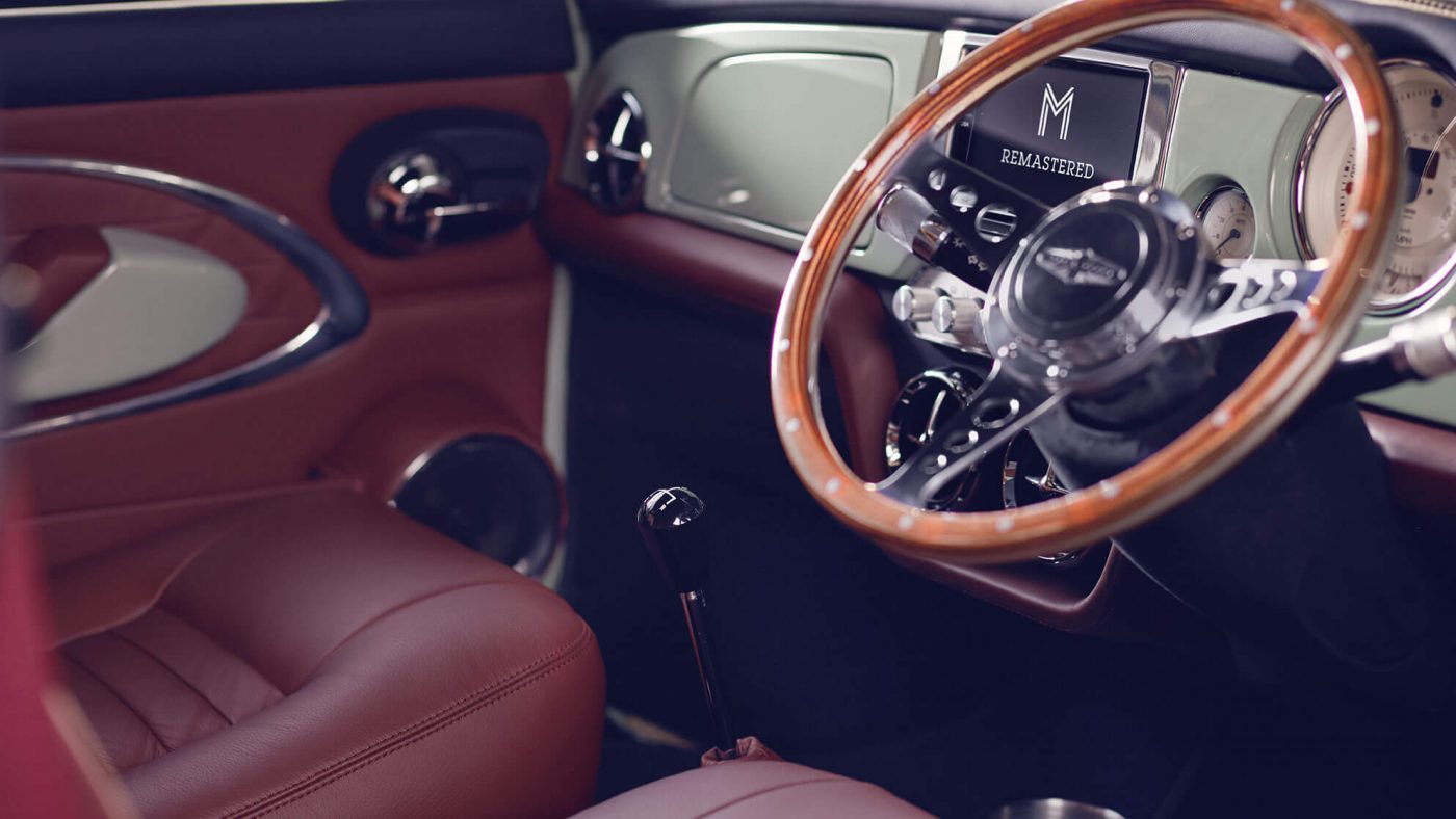 Mini Remastered interior - David Brown Automotive